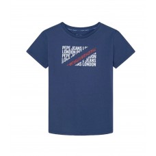 PEPE JEANS PB503532-574  ΜΠΛΟΥΖΑ  T.Shirt  ΜΠΛΕ
